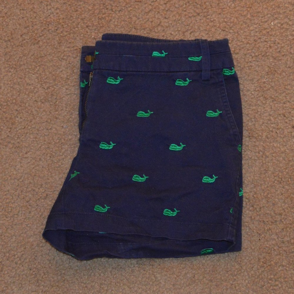 British Khaki Navy and Green Whale Shorts